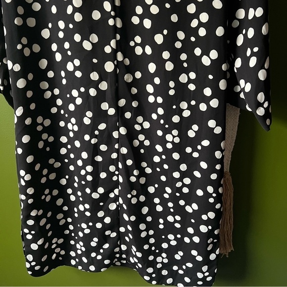 & Other Stories Black Polka Dot Sheath Dress size 6 - Picture 5 of 10